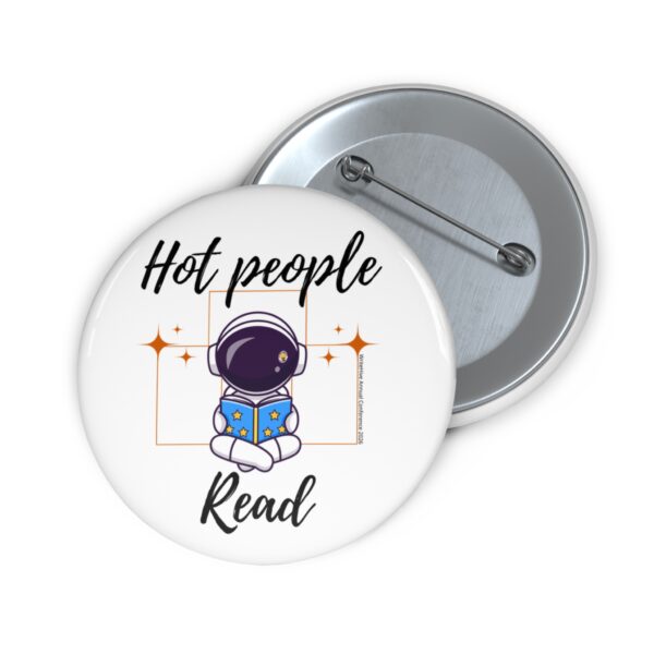 Hot People Read Pin Buttons