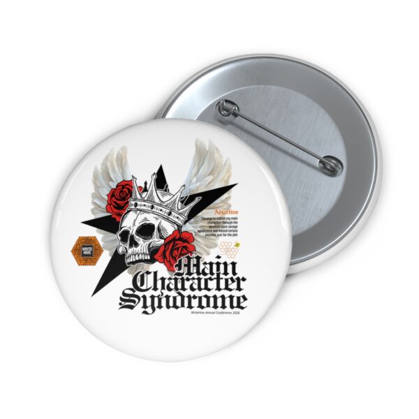 Main Character Pin Buttons